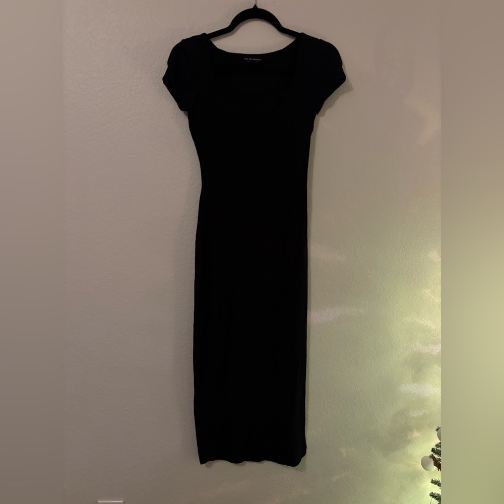 🖤See You Monday Elegant Black Dress🖤